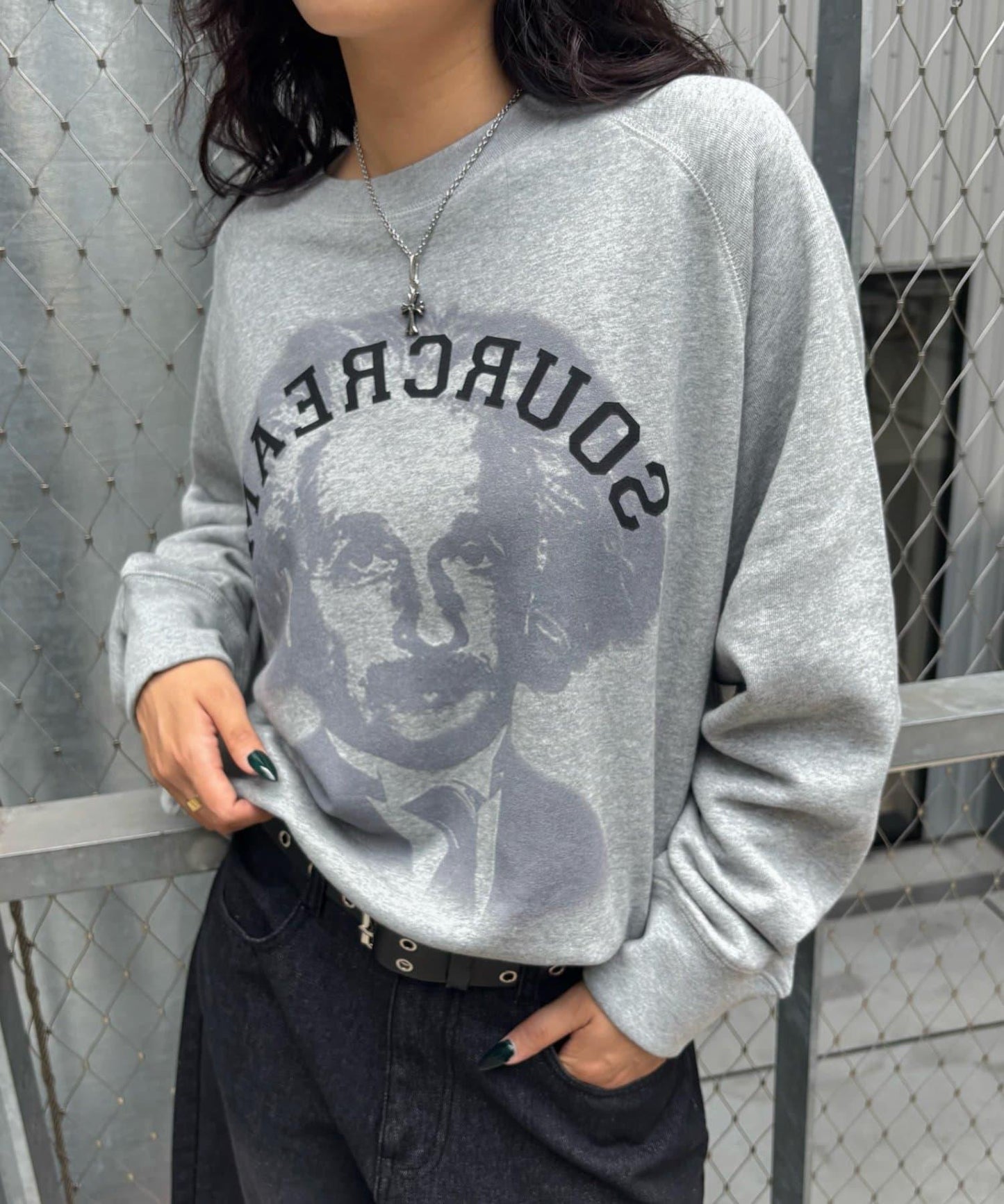 【AW】Sourcream 偉人印花衛衣