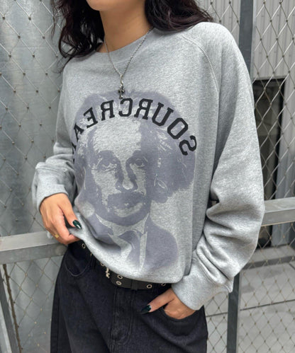 【AW】Sourcream 偉人印花衛衣