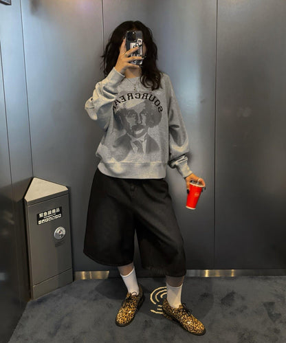 【AW】Sourcream 偉人印花衛衣