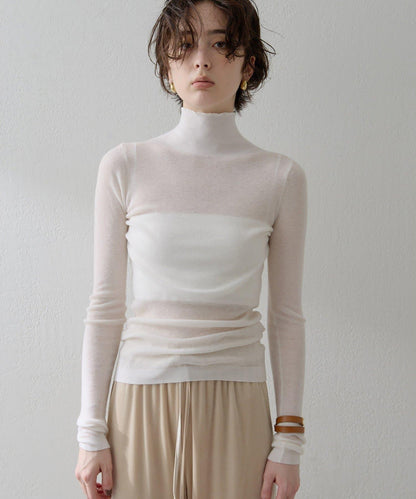 【THE PAUSE】羅紋高領套頭衫