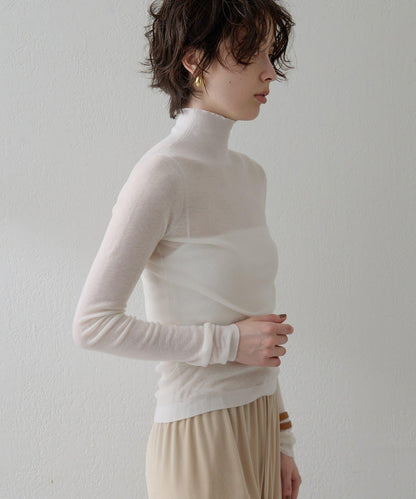 【THE PAUSE】羅紋高領套頭衫