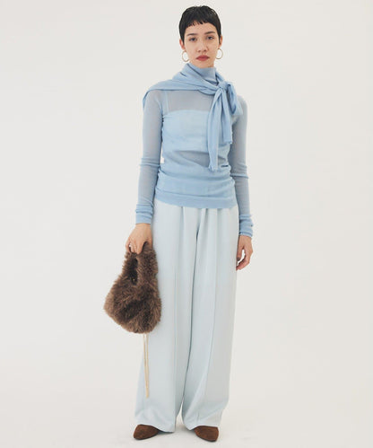 【THE PAUSE】羅紋高領套頭衫