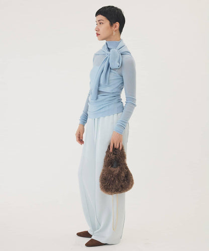 【THE PAUSE】羅紋高領套頭衫