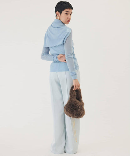 【THE PAUSE】羅紋高領套頭衫