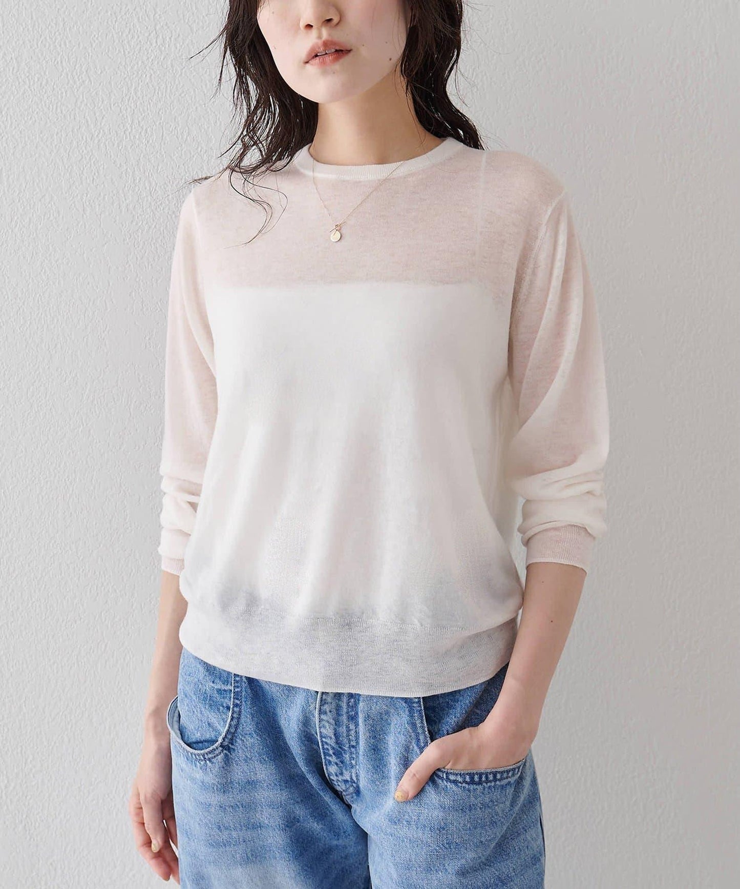 【THE PAUSE】高密度針織套頭衫