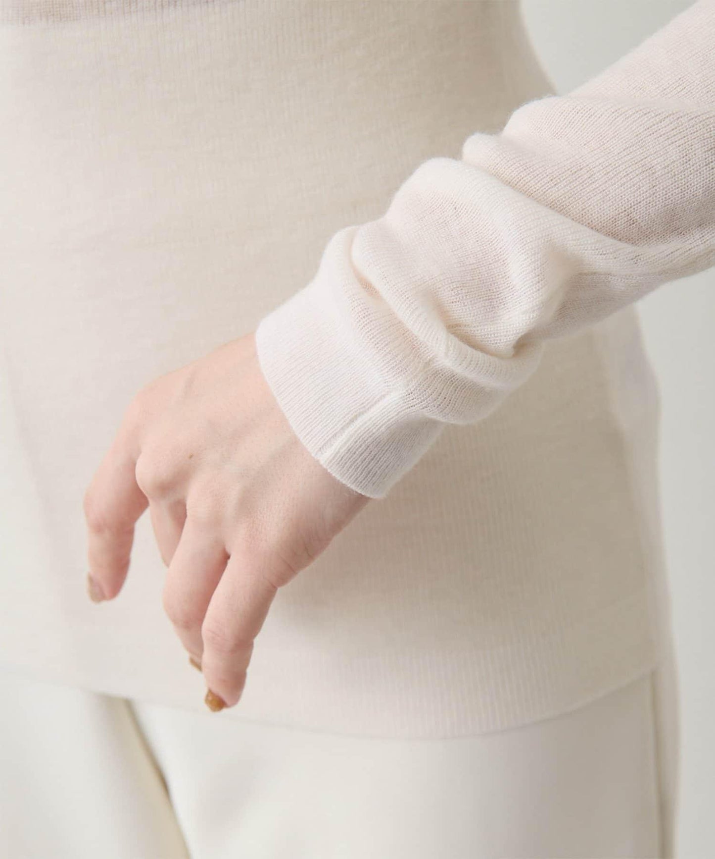 【THE PAUSE】羅紋高領套頭衫