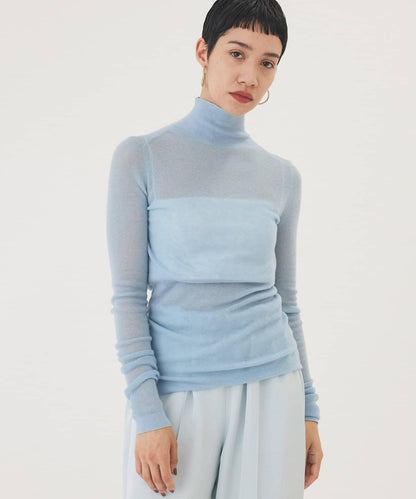 【THE PAUSE】羅紋高領套頭衫