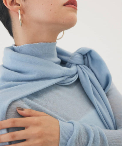 【THE PAUSE】羅紋高領套頭衫