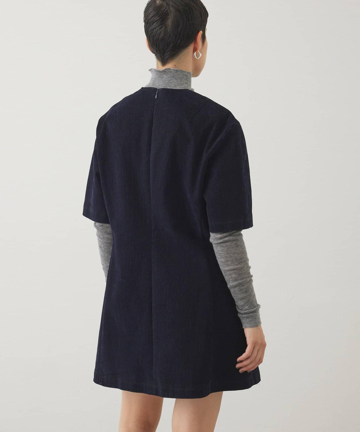 【THE PAUSE】羅紋高領套頭衫