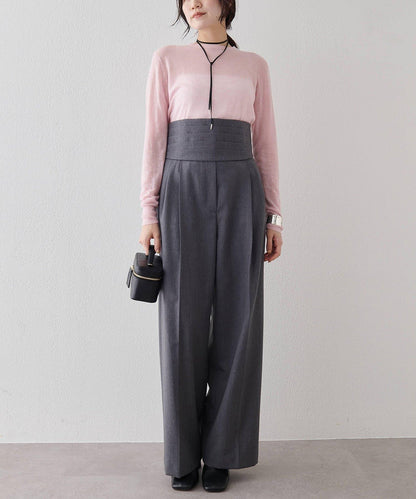 【THE PAUSE】高密度針織套頭衫