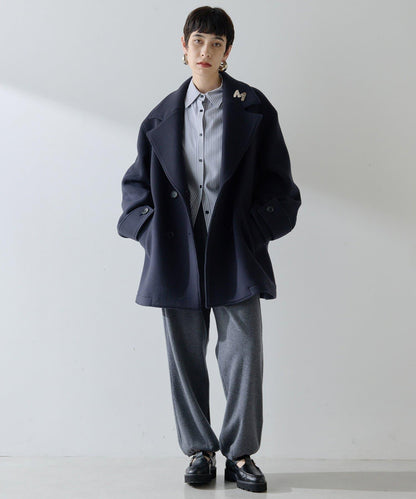 【THE PAUSE】條紋修身襯衫