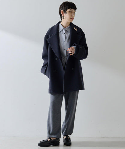 【THE PAUSE】條紋修身襯衫