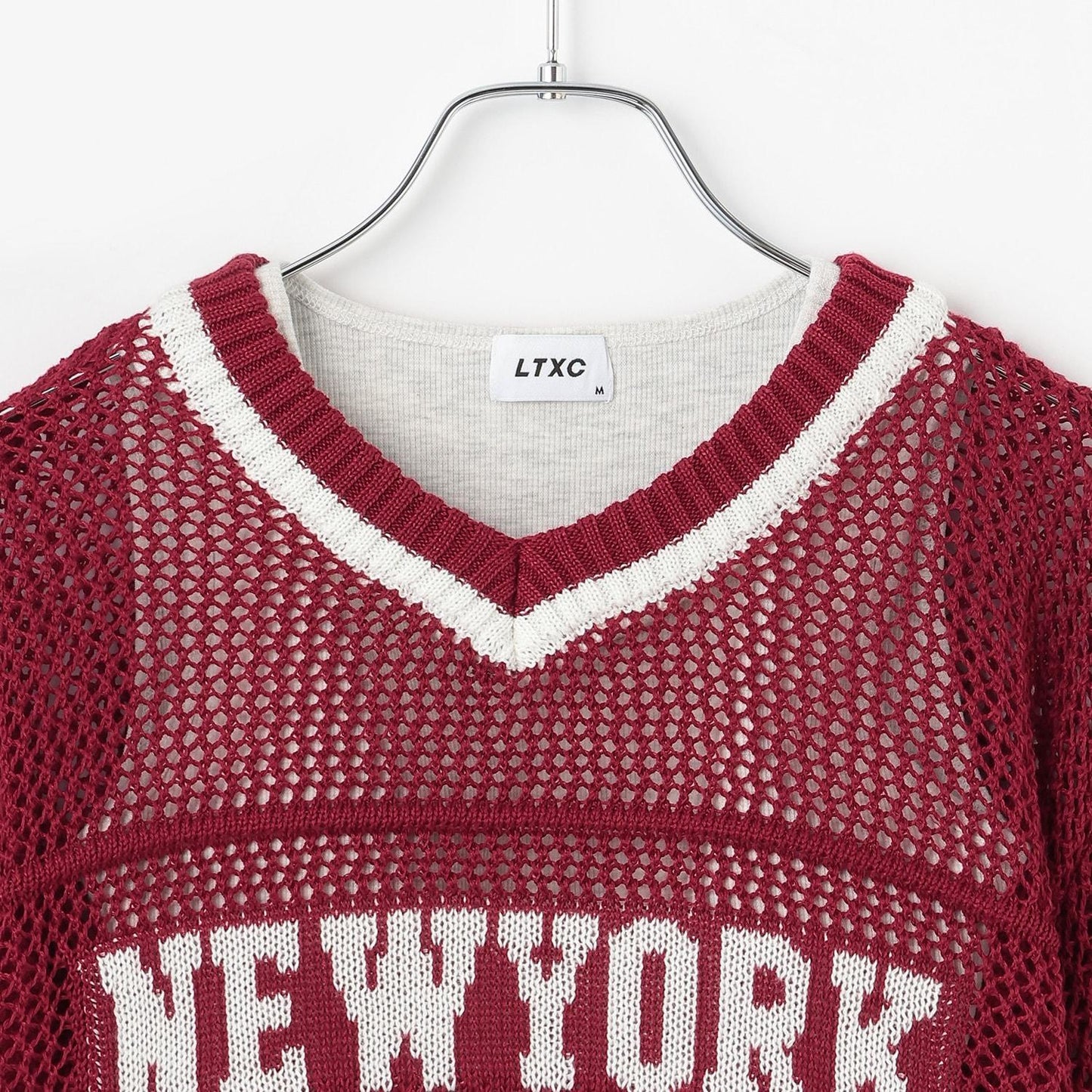 【LTXC】網眼數字針織套裝