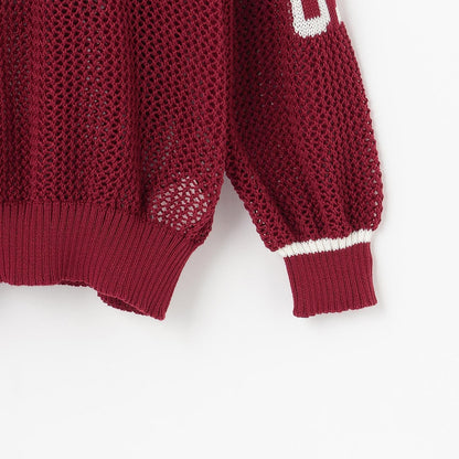 【LTXC】網眼數字針織套裝