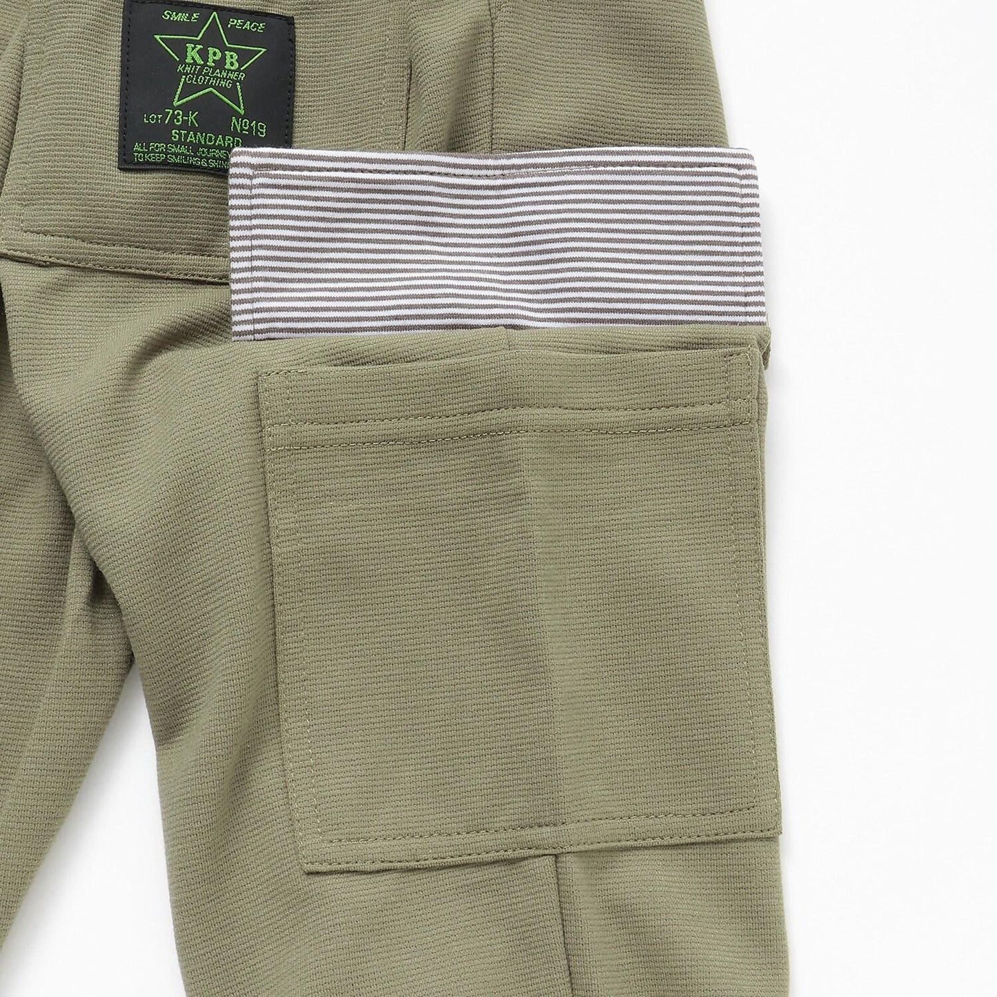 恐龍刺繡裝飾長袖T恤 工裝褲