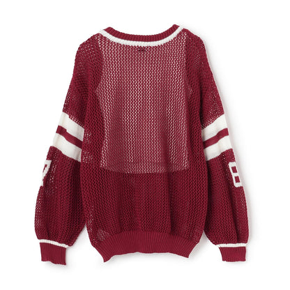 【LTXC】網眼數字針織套裝