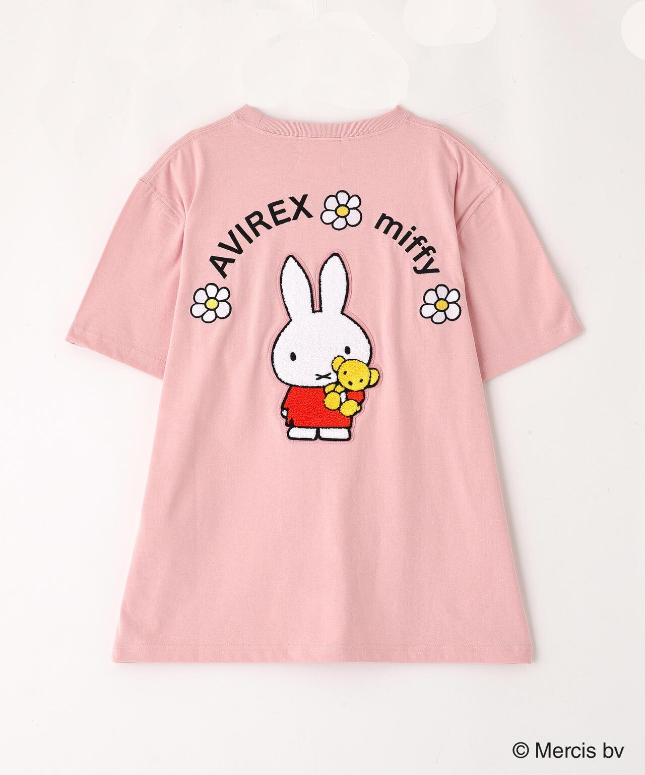 AVIREX×米菲  SAGARA T恤/AVIREX×米菲 刺繡T恤