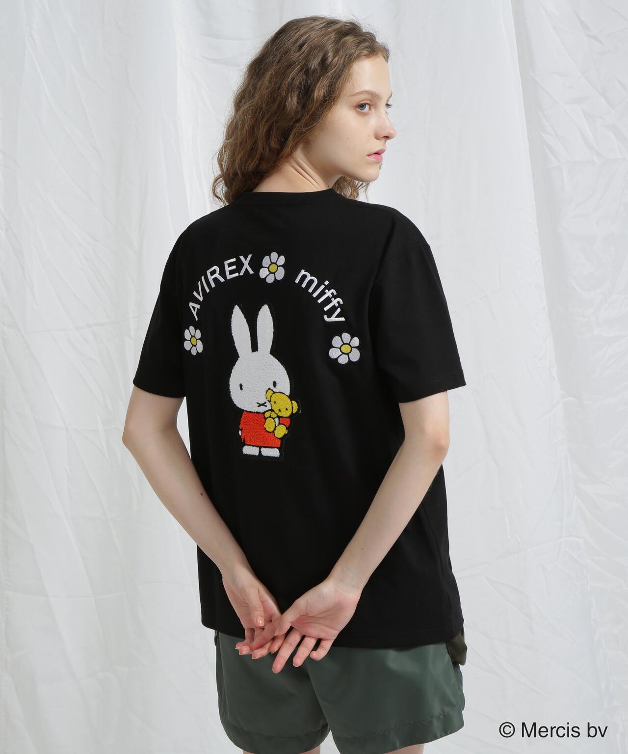 AVIREX×米菲  SAGARA T恤/AVIREX×米菲 刺繡T恤
