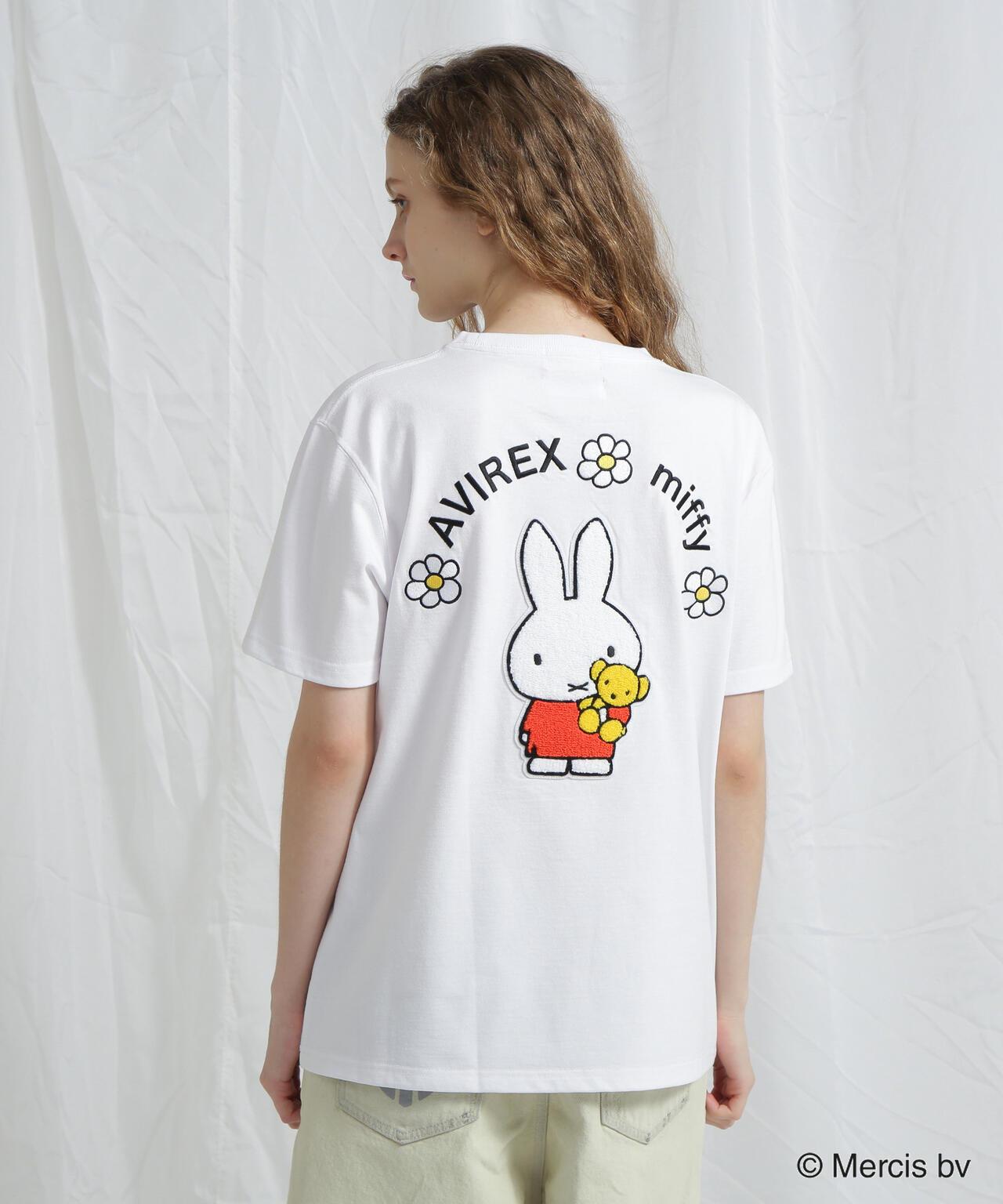 AVIREX×米菲  SAGARA T恤/AVIREX×米菲 刺繡T恤