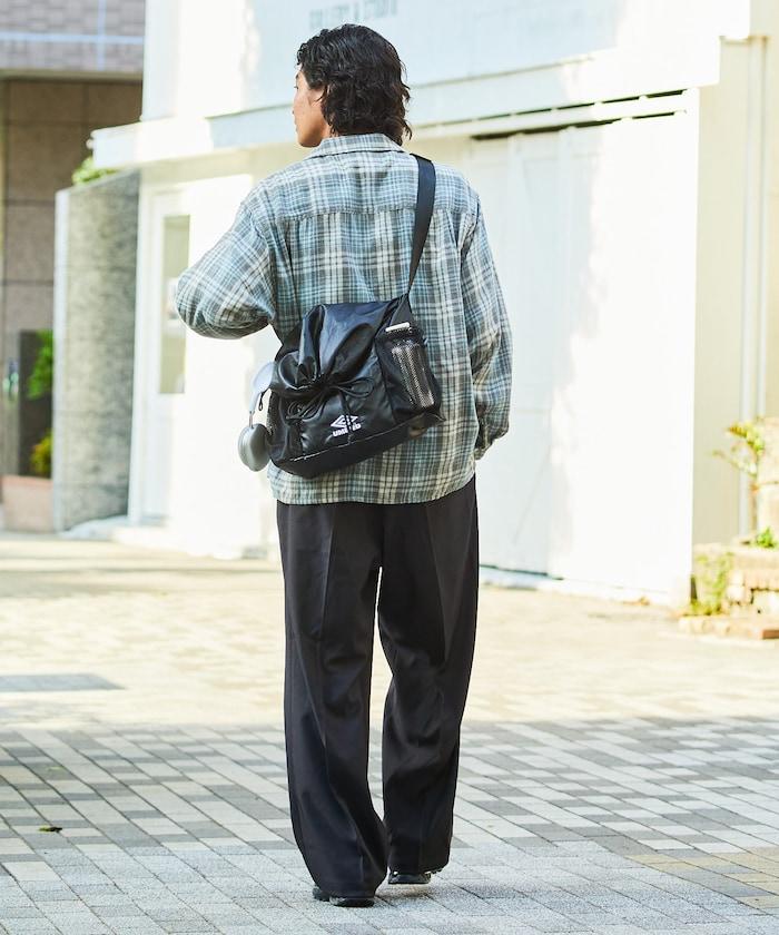 特別塗層尼龍單肩包