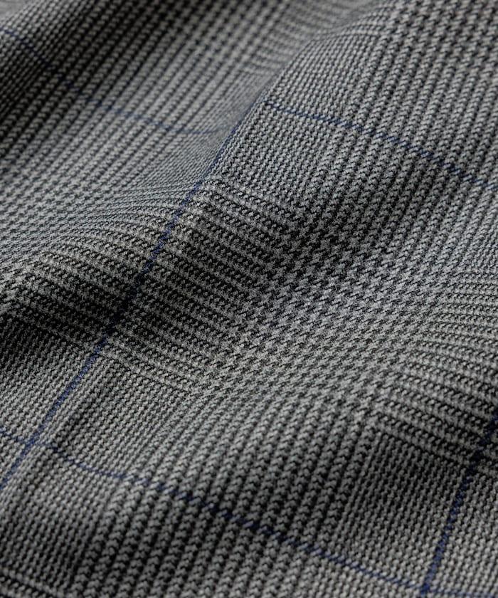 寬鬆直筒一褶西裝長褲