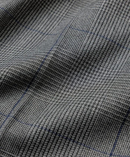 寬鬆直筒一褶西裝長褲