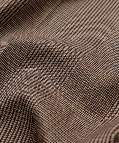 寬鬆直筒一褶西裝長褲