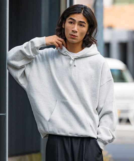 12盎司短款加厚套頭連帽衛衣/短款衛衣