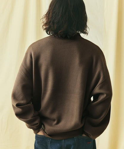 寬鬆版型 休閒風 針織衫質感 POLO領毛衣