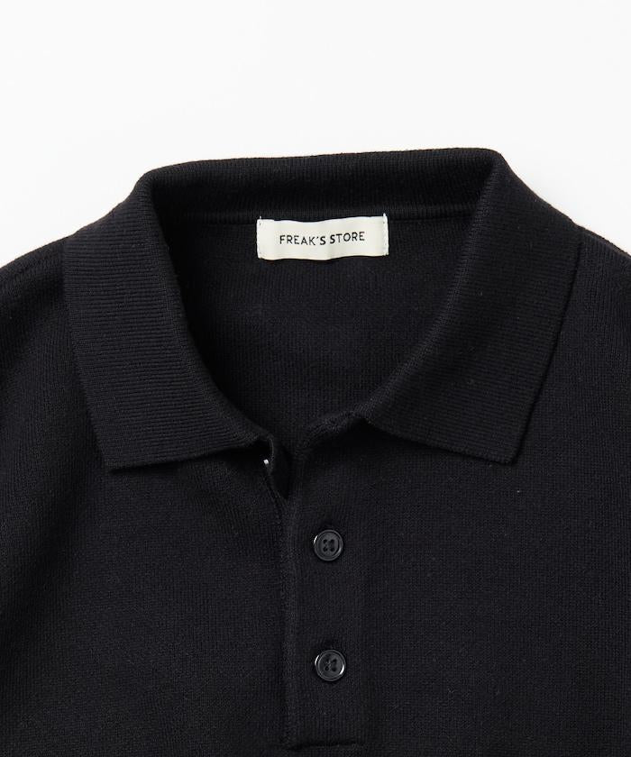 寬鬆版型 休閒風 針織衫質感 POLO領毛衣