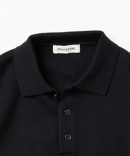 寬鬆版型 休閒風 針織衫質感 POLO領毛衣