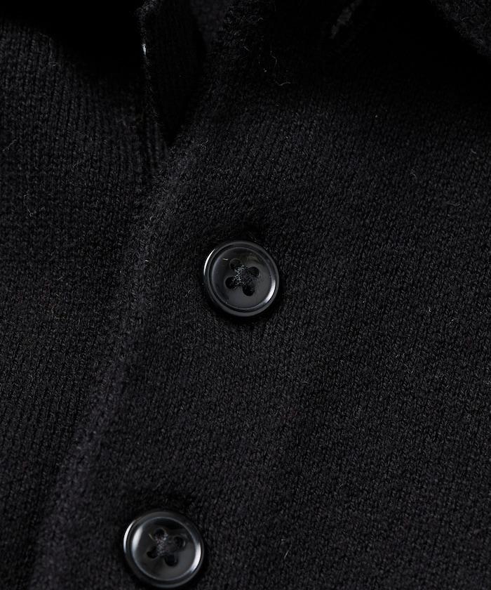 寬鬆版型 休閒風 針織衫質感 POLO領毛衣