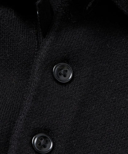 寬鬆版型 休閒風 針織衫質感 POLO領毛衣