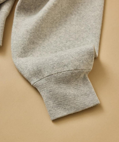 寬鬆版型 休閒風 針織衫質感 POLO領毛衣