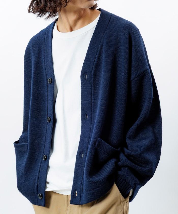 寬鬆版型 易打理 可水洗 V領開衫