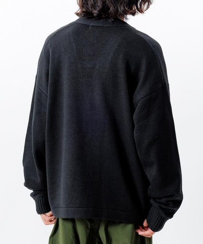 寬鬆版型 易打理 可水洗 V領開衫