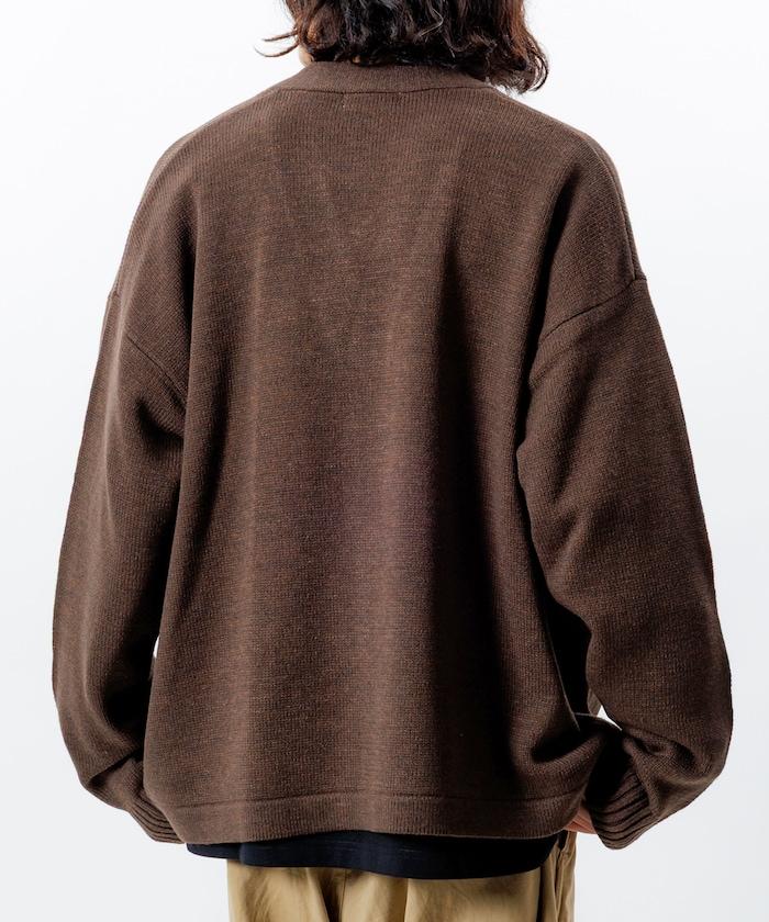 寬鬆版型 易打理 可水洗 V領開衫