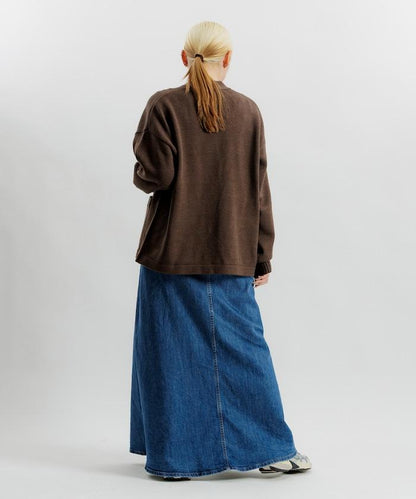 寬鬆版型 易打理 可水洗 V領開衫