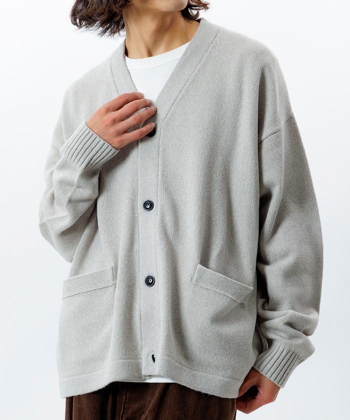 寬鬆版型 易打理 可水洗 V領開衫