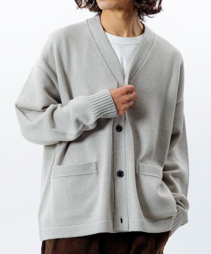 寬鬆版型 易打理 可水洗 V領開衫