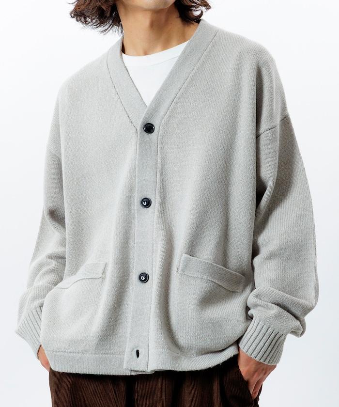 寬鬆版型 易打理 可水洗 V領開衫