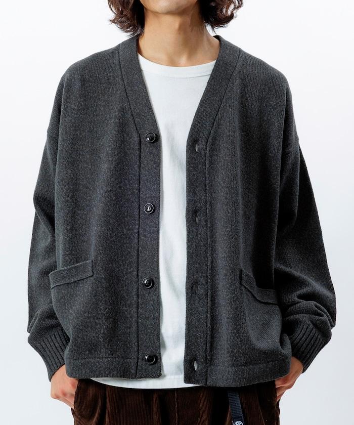 寬鬆版型 易打理 可水洗 V領開衫