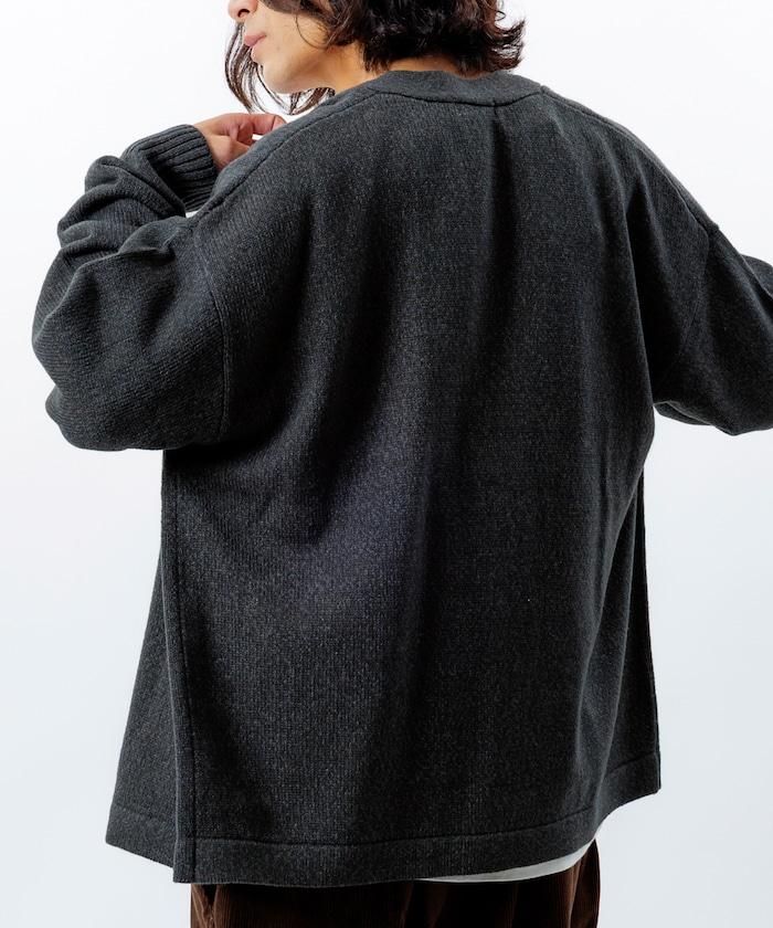 寬鬆版型 易打理 可水洗 V領開衫