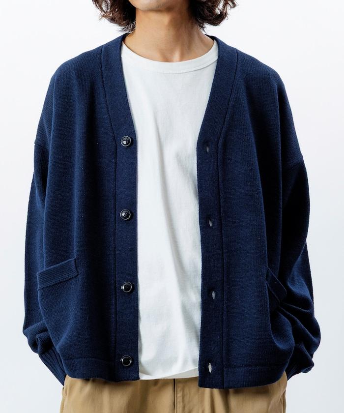 寬鬆版型 易打理 可水洗 V領開衫