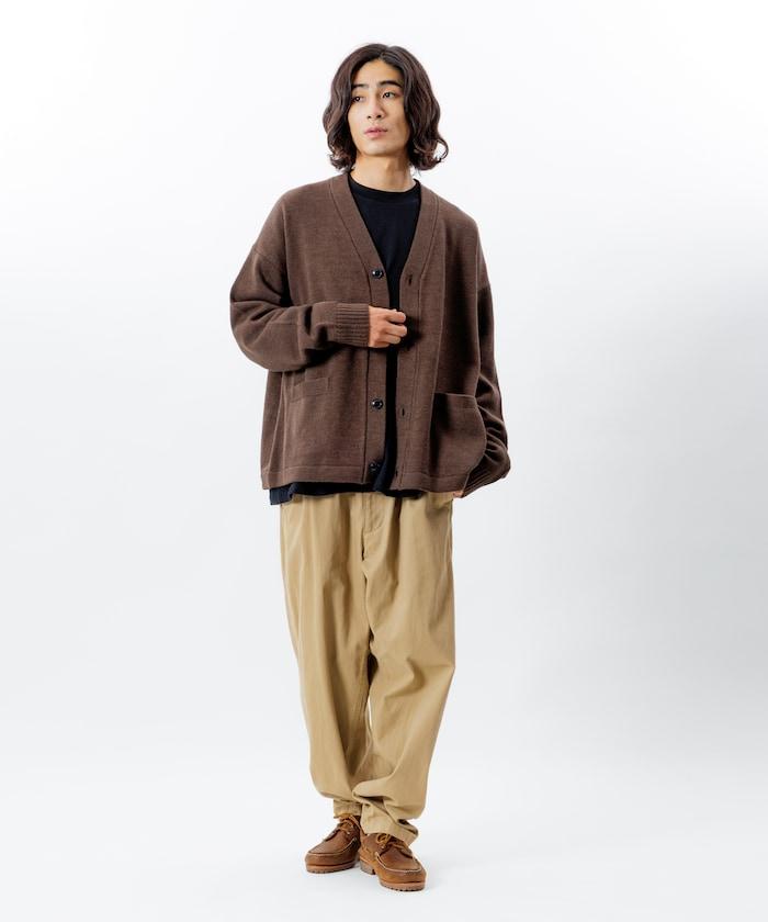 寬鬆版型 易打理 可水洗 V領開衫