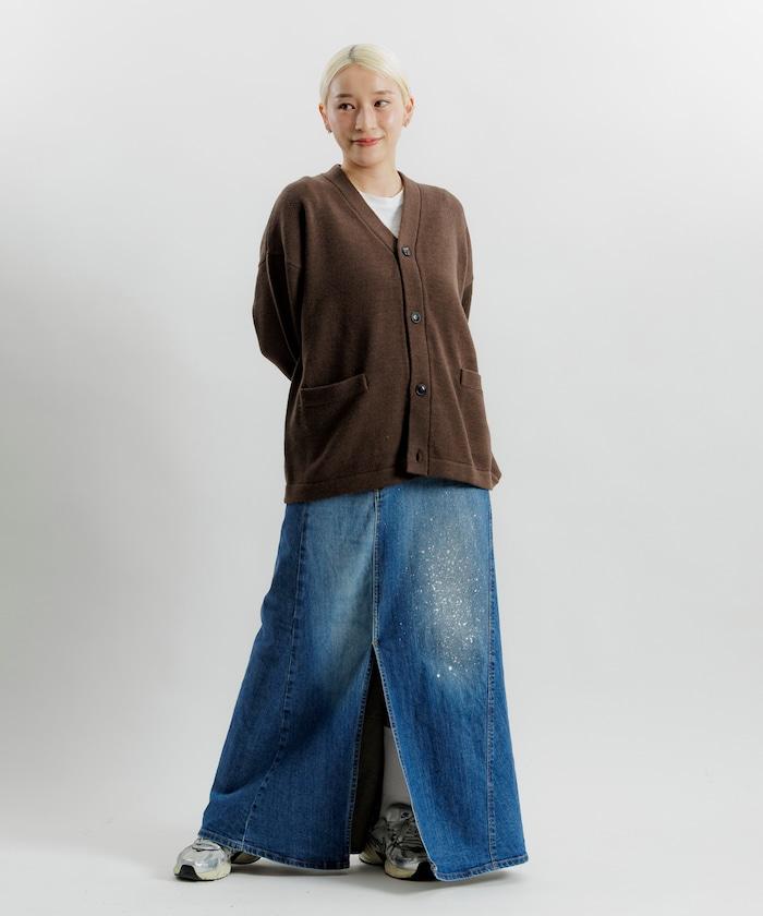 寬鬆版型 易打理 可水洗 V領開衫