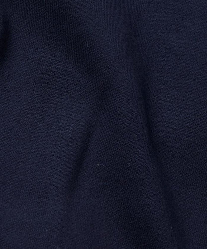 寬鬆版型 休閒風針織衛衣風圓領按扣開衫