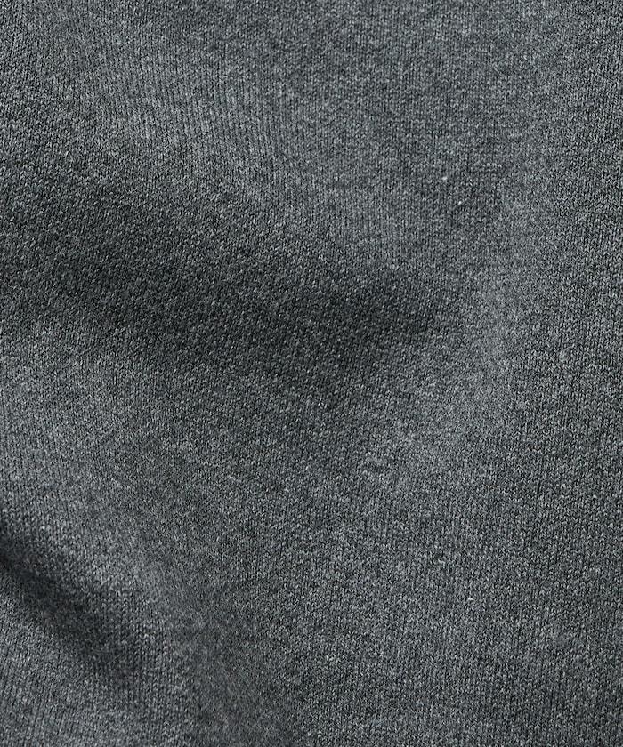 寬鬆版型 休閒風針織衛衣風圓領按扣開衫