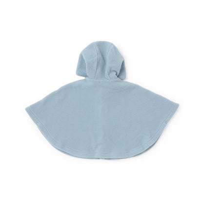 熊造型連帽抓絨斗篷