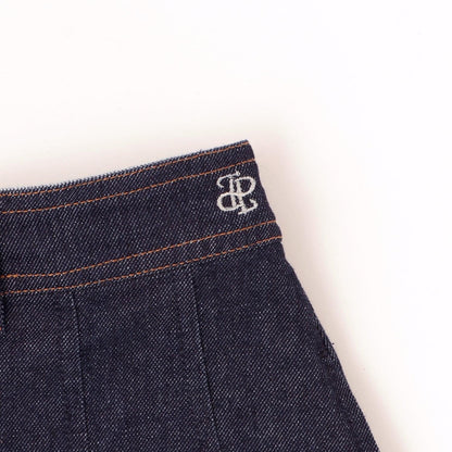 亮片牛仔半身裙